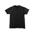 thumbnail image 1 of A2Y Kid's Kid's Heavy Cotton Crew Neck T-Shirts Black XL, 1 of 2