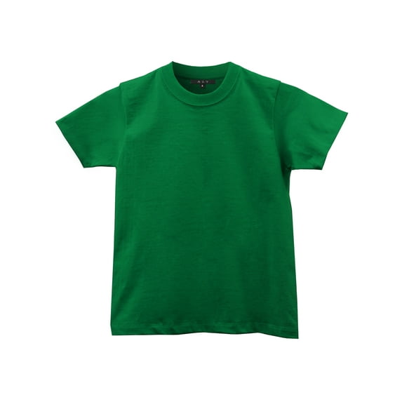 A2Y Kid's Kid's Heavy Cotton Crew Neck T-Shirts Kelly Green S