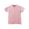 thumbnail image 1 of A2Y Kid's Kid's Heavy Cotton Crew Neck T-Shirts Pink M, 1 of 2