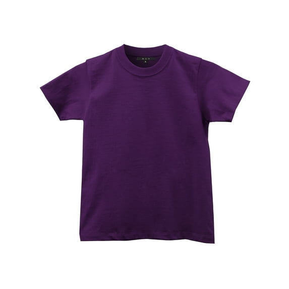 A2Y Kid's Kid's Heavy Cotton Crew Neck T-Shirts Purple XS