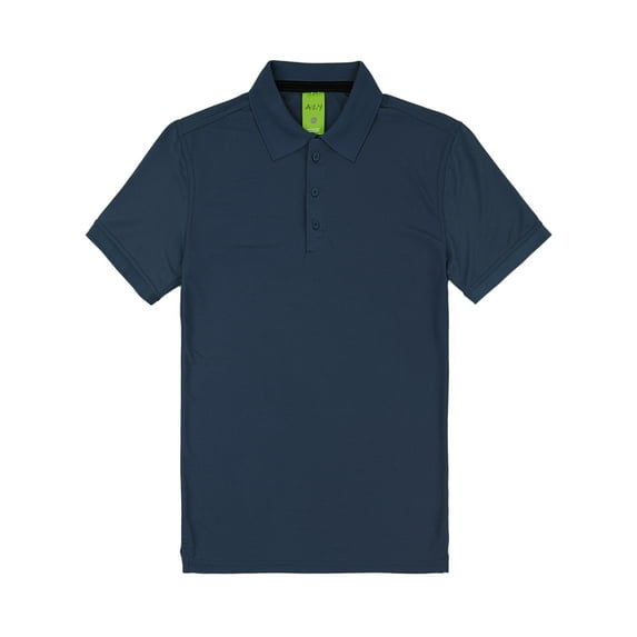 A2Y Men's Soft Quick Dry Durable Golf Short Sleeve Polo Shirts Navy S