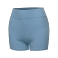 thumbnail image 1 of A2Y Women's Basic Solid Premium Cotton High Rise Bike Shorts Titanium L, 1 of 5