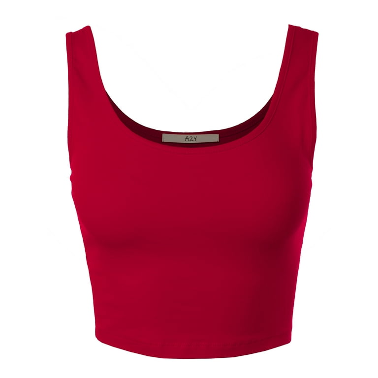 Red tank top womens discount