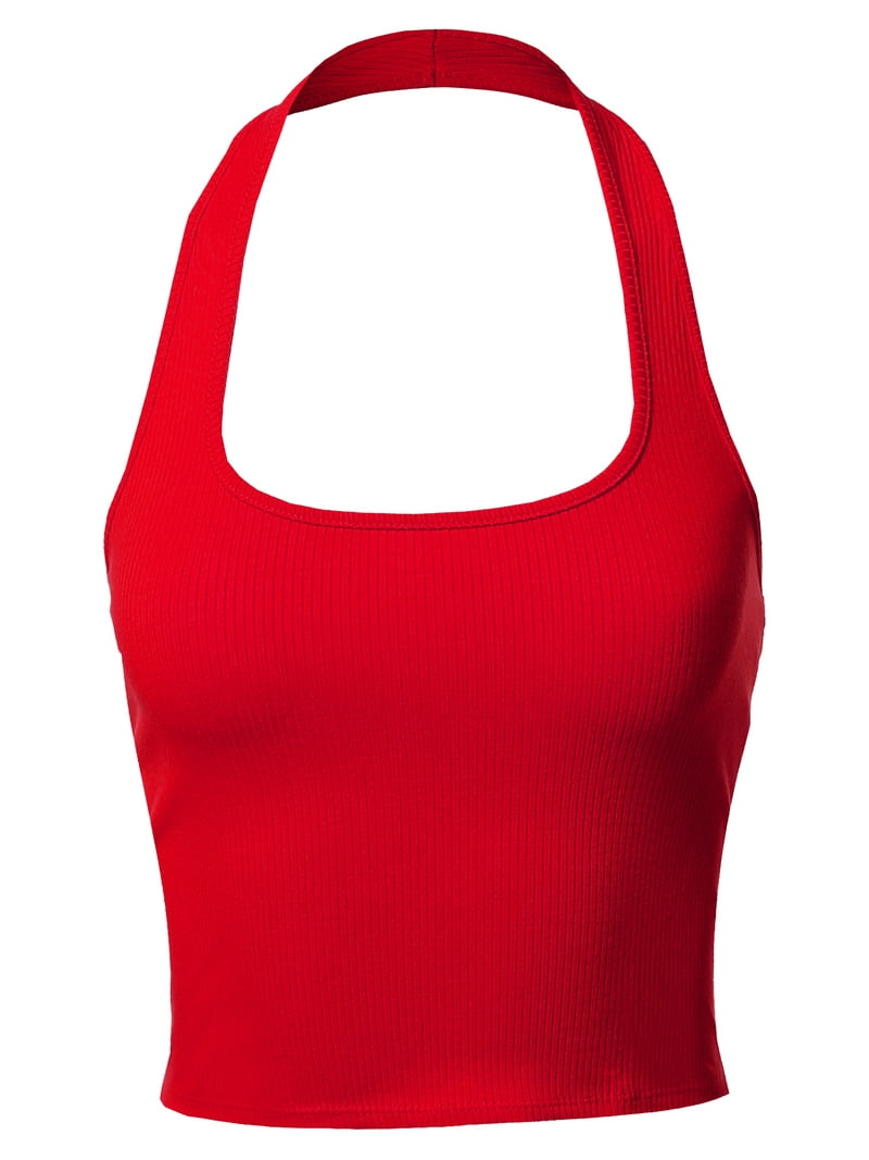 トップス Riu Halter neck ribbon knit JUEMI Ribbon Tie Halter Knit Top トップス Riu Halter neck