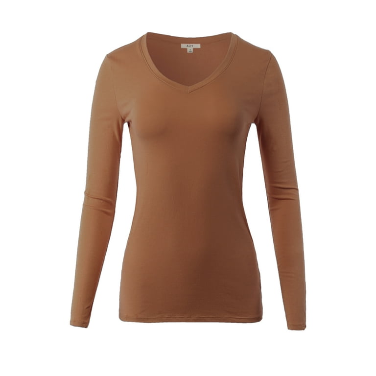 walmart brown long sleeve shirt
