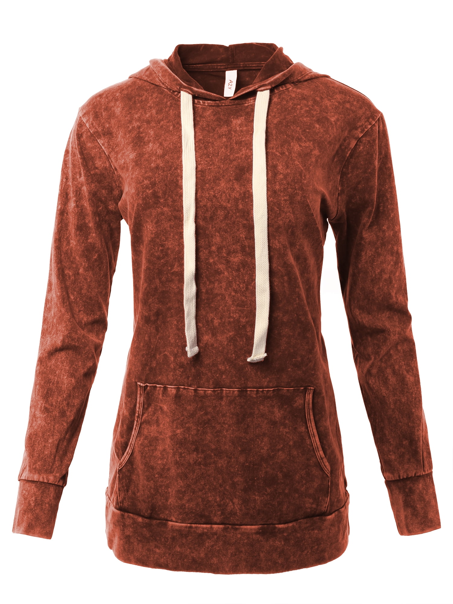Zenana mineral wash hoodie sale