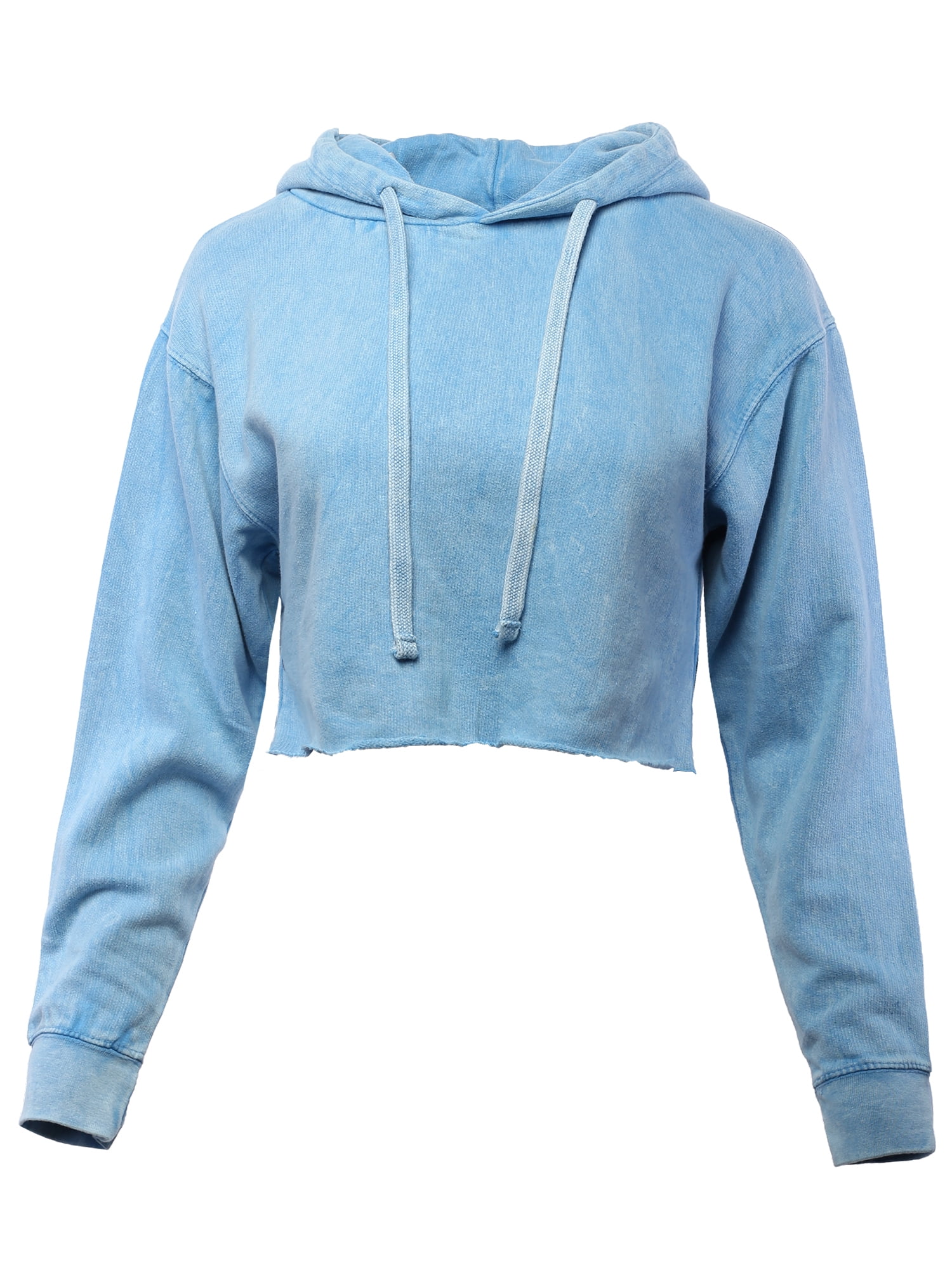 Cut off top sweatshirt womens