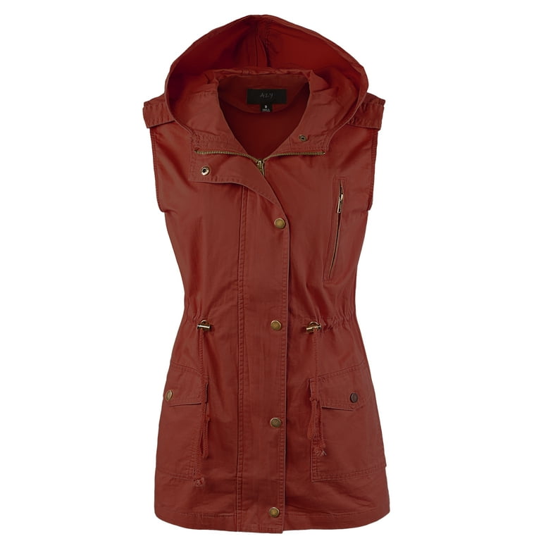 Hooded utility vest best sale