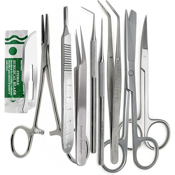 A2Z - 13 Pcs Gundam Model Building Basic Tools Kit Hobby Model Assembling Craft Tools Set for Dollhouse,Model Car, Warhammer Detail Miniature Figures,Repairing & Fixing - Made of Stainless Steel