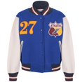 thumbnail image 1 of A2Z 4 Kids Baseball Plain Jacket Varsity Style Coat - B.B Jacket 27 Royal 13., 1 of 7