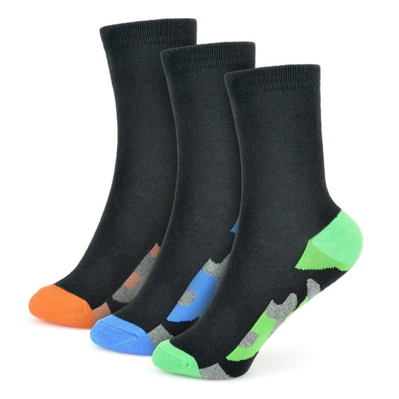 A2Z 4 Kids Boys Camouflage Heel & Toe Socks Stylish Pack of 3 Comfortable - Socks AZ097 Camo B 3 Pack 2-3 (6-8.5)
