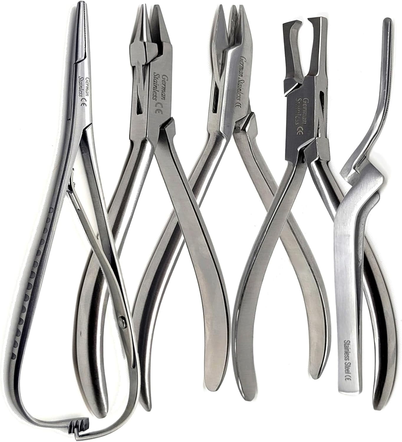 A2Z - Jewelry Pliers, 5 Pcs Jewelry Making Pliers Tools Kit Jewelry Beading | Wire Wrapping | Repair Making Supplies | Craft Pliers | Earring Pliers