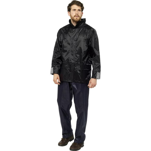 A2Z Mens Waterproof Packable Jacket Padded Long Sleeves - Raincoat MEN ...