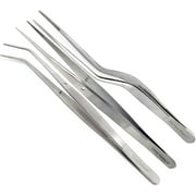 A2Z Precision Hobby Tweezers Tool 3pc Set ، الفولاذ المقاوم للصدأ Tweezers للتطبيقات الإلكترونية والإلكترونيات الدقيقة ، المختبر ، التعامل مع الماس ، صناعة المجوهرات ، الحرف اليدوية ، أدوات الحدائق اليومية والاستخدام العام
