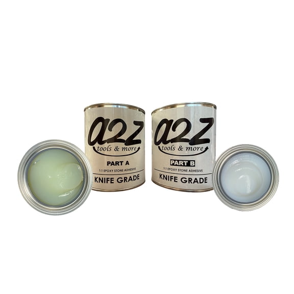 A2Z Tools and More 2 Part Epoxy for Indoor and Outdoor Use Knife Grade