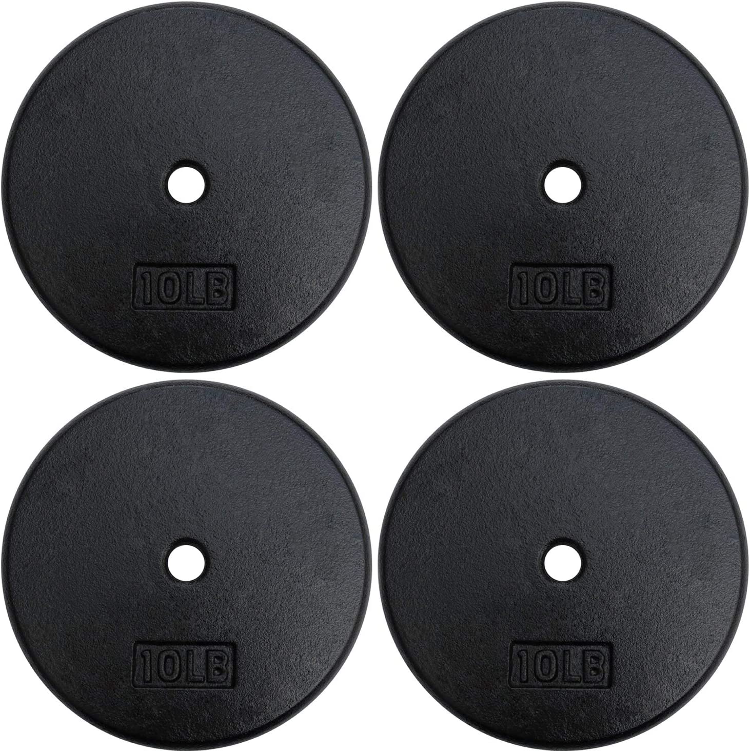 A2ZCARE Standard Weight Plates, 1 inch Weight Plates, Cast Iron Weight