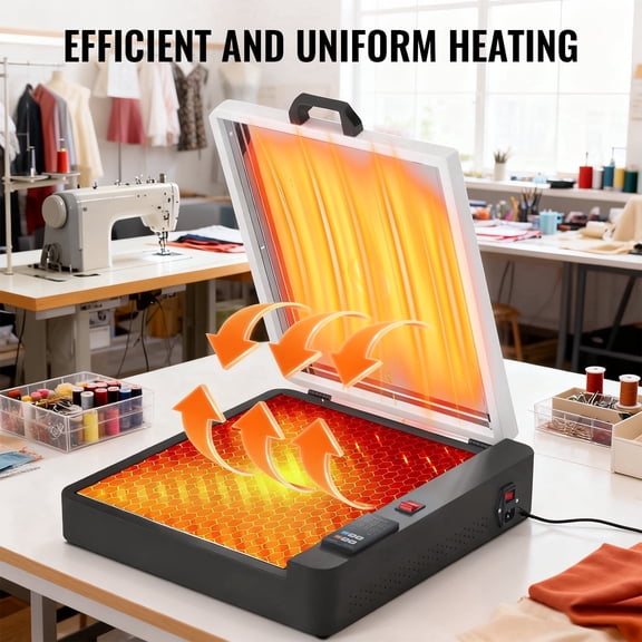 A3/A4 Dtf Oven Dual-Sided Heating, Digital Temperature and Time Control for Dtf Film Curing