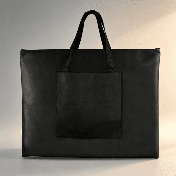 A3 Artist Portfolio Carry Tote Bag - Waterproof Drawing Board Case, Large Capacity Storage Bag with Handle & Shoulder Strap for Painting, Art Supplies & Drafting Pads