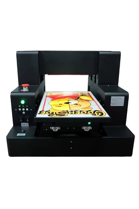 A3 DTF & DTG Printer Multifunction Shirt Printing Machine Automatic Flatbed Printer with White Ink Circulation and Semi-Automatic Cleaning