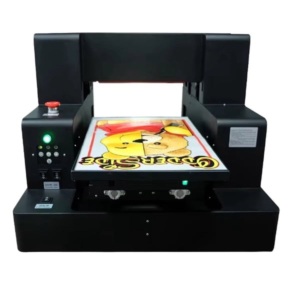 A3 DTF & DTG Printer Multifunction Shirt Printing Machine Automatic Flatbed Printer with White Ink Circulation and Semi-Automatic Cleaning