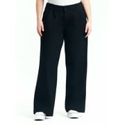 A3 Denim Women's Plus High Rise Wide Leg Trouser