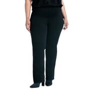 A3 Denim Women's Plus Size Bootcut Pull on Jeans