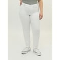thumbnail image 1 of A3 Denim Women's Plus Size Destructed Skinny Jeans, Sizes 16-26, 1 of 4
