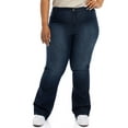 thumbnail image 1 of A3 Denim Women's Plus Size High Rise Flare Jeans, 1 of 6