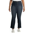 thumbnail image 1 of A3 Denim Women's Plus Size Straight Leg Jeans, 1 of 6