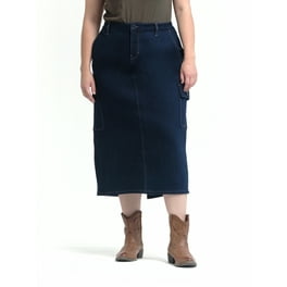 Terra Sky Women s Plus Size Paperbag Waist Skirt Walmart
