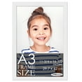 thumbnail image 1 of A3 Frame White Modern Minimalist - Contemporary Wood A3 Picture Frame For A3 Size Artwork or Documents - 11.75x16.5 Frame, 1 of 9