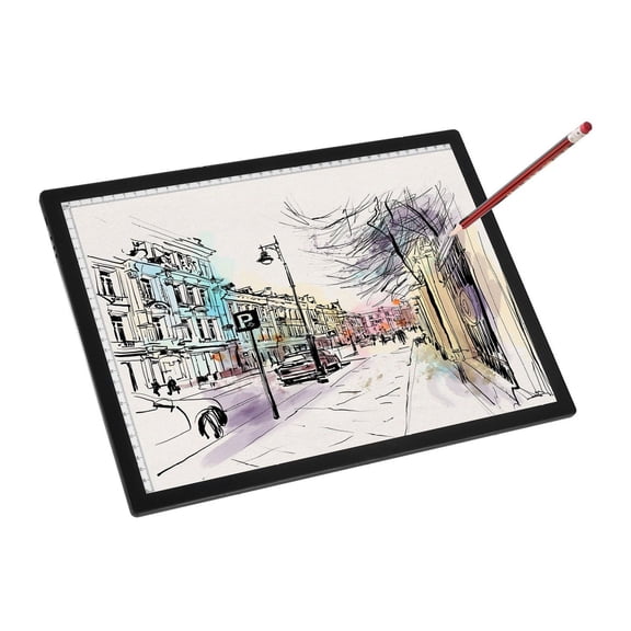 A3 LED Light Board, Rechargeable Light Pad for Tracing - 6 Level Dimmable Brightness - Diamond Painting, Animation, Sketching, Drawing, Artists