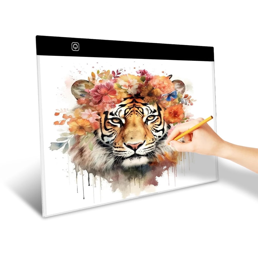 A3 Led Drawing Copy Pad Three Level Dimmable Led Light Pad Drawing Board Tracing Light Box Game Learning Educational Auxiliary Tools USB For Artist Animation Sketch Architecture Painting Board