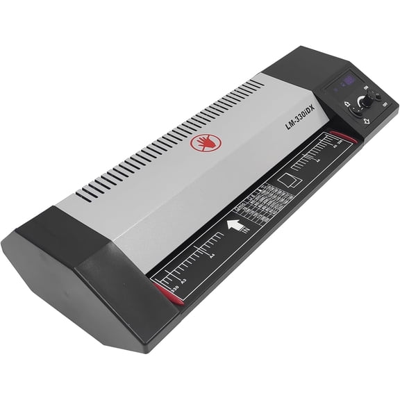 A3 Metal High Temperature Hot Cold Laminating Machine 4 Rollers Laminator for 10 mil Laminating Pouch$$Office