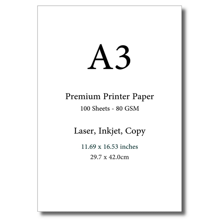 A3 Size paper