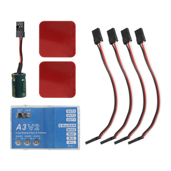 A3 V2 flight controller stabilizer 4 modes for RC airplane Airplane Metal gift accessory lovers