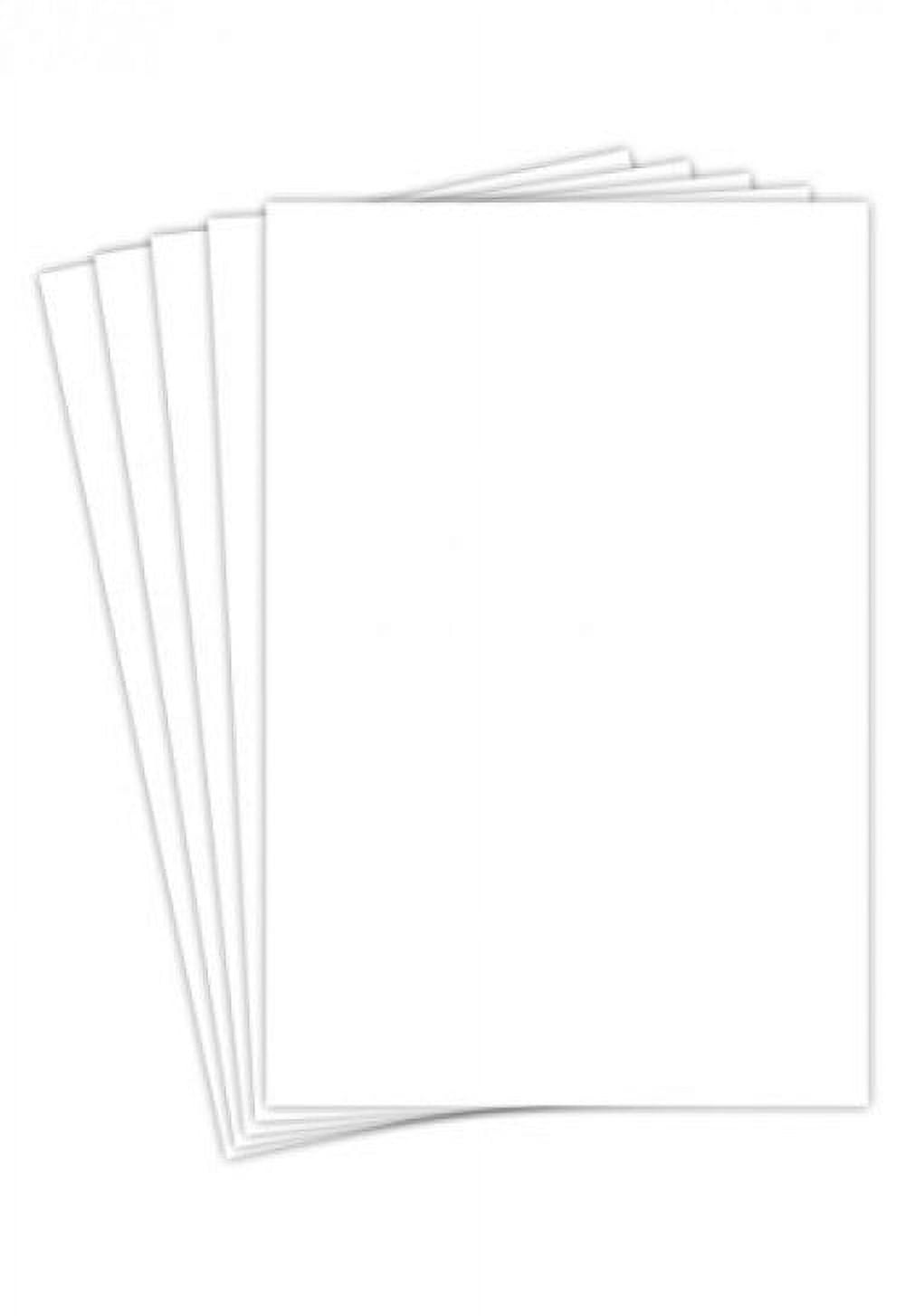 White Silk Matte Card Stock - 130lb Cover (300gsm) - 12 x 18 - 50