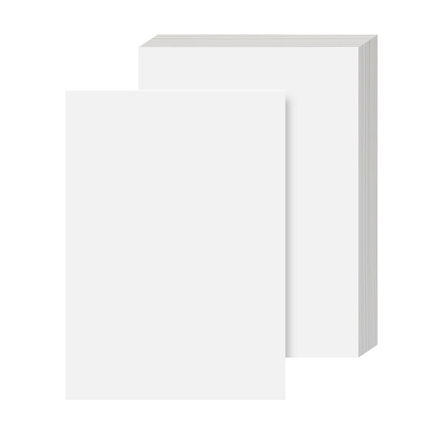 Premium A3 Heavyweight White Card Stock, 80lb Cover (216 GSM), Ideal
