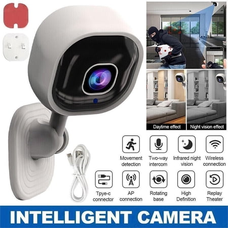 A3 Wireless WiFi Security Camera, 1080P HD Indoor Outdoor Mini Surveillance Camera, Home Security 360 Degree Rotating Pir Motion Detection Smart Infrared Night Vision