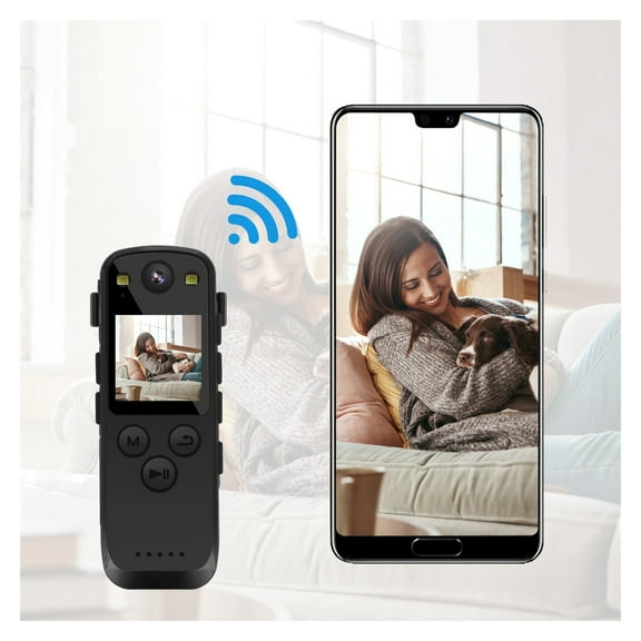 A31 Mini Digital Camera Full HD 1080P Body Mounted Cam Small Portable Police Body Cam Closely Webcam Car DVR ,Lightweight