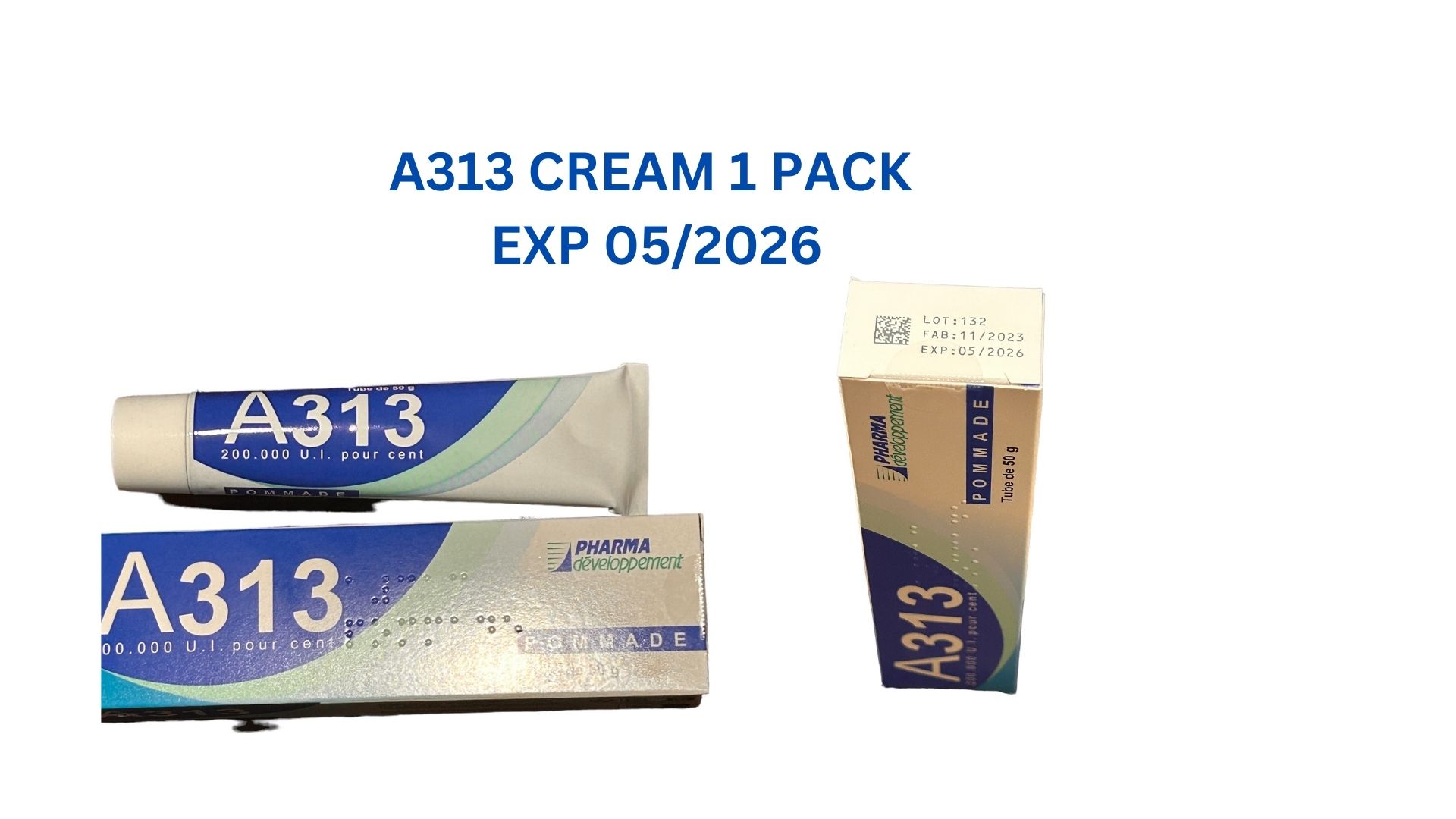 A313 cream with retinol and vitamin A Anti Aging Cream (50g) Authentic