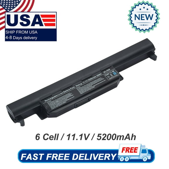 A32-K55 Battery For ASUS X45U X45VJ R500A R500D R500VD R500VJ R500VM R500VS K55V