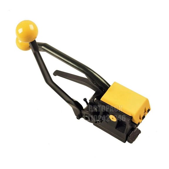 A333 Manual Sealless Steel Strapping Machine Pallet Strapping Tool Handheld Buckle Free Steel Belt Packing Banding Tool 13-19MM ,Efficient Operation