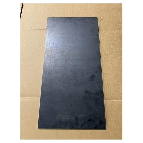 A36 Mild Steel Plate 1/4" x 12" x 24" - Hot Rolled Steel Sheet, Grade A36 Carbon Steel Plate for Construction, Fabrication & DIY Projects