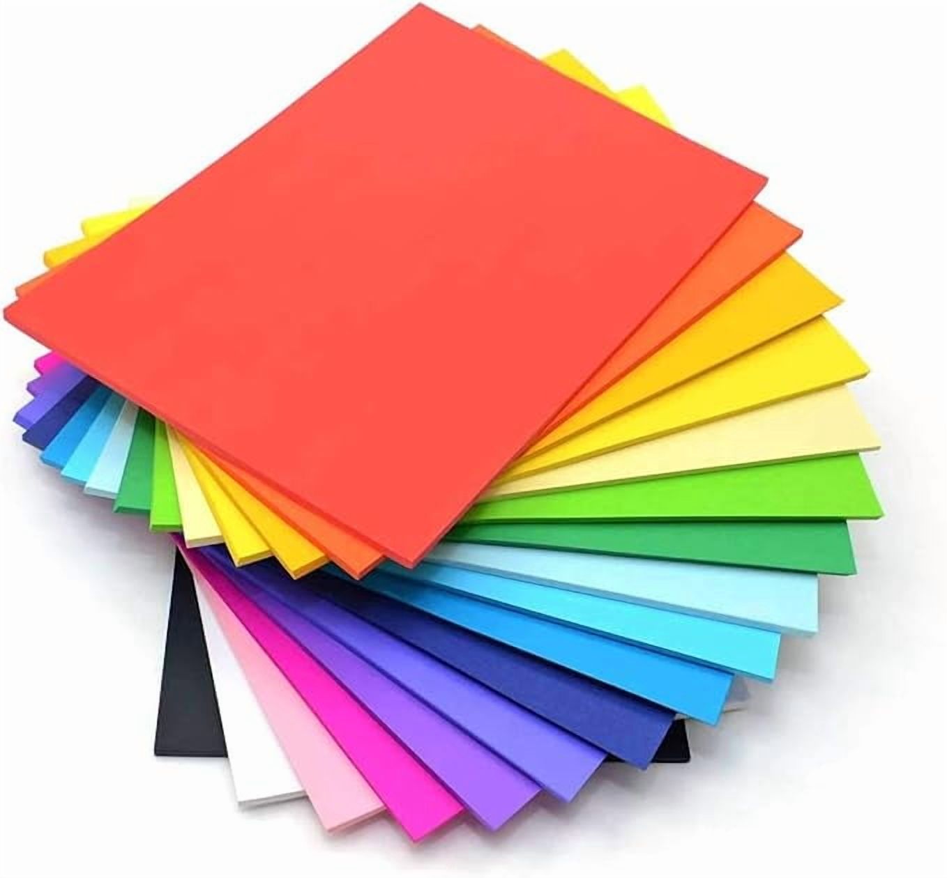 A4 100 Coloured Sheets (10 Sheets each color) Copy Printing/Art and Craft Paper