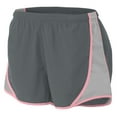 thumbnail image 1 of A4 3" Speed Short For Women in Graphite/Pink | NW5341, 1 of 3