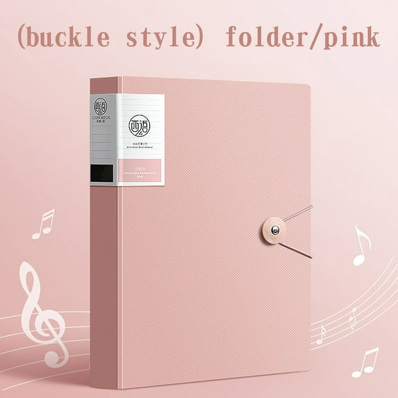 A4 30-Page Insert Folder, Transparent Sleeve Organizer, Music Score Binder, Paper Storage Book, Certificate Holder, Multipurpose Document Folder, Office School Supplies, Home Filing System