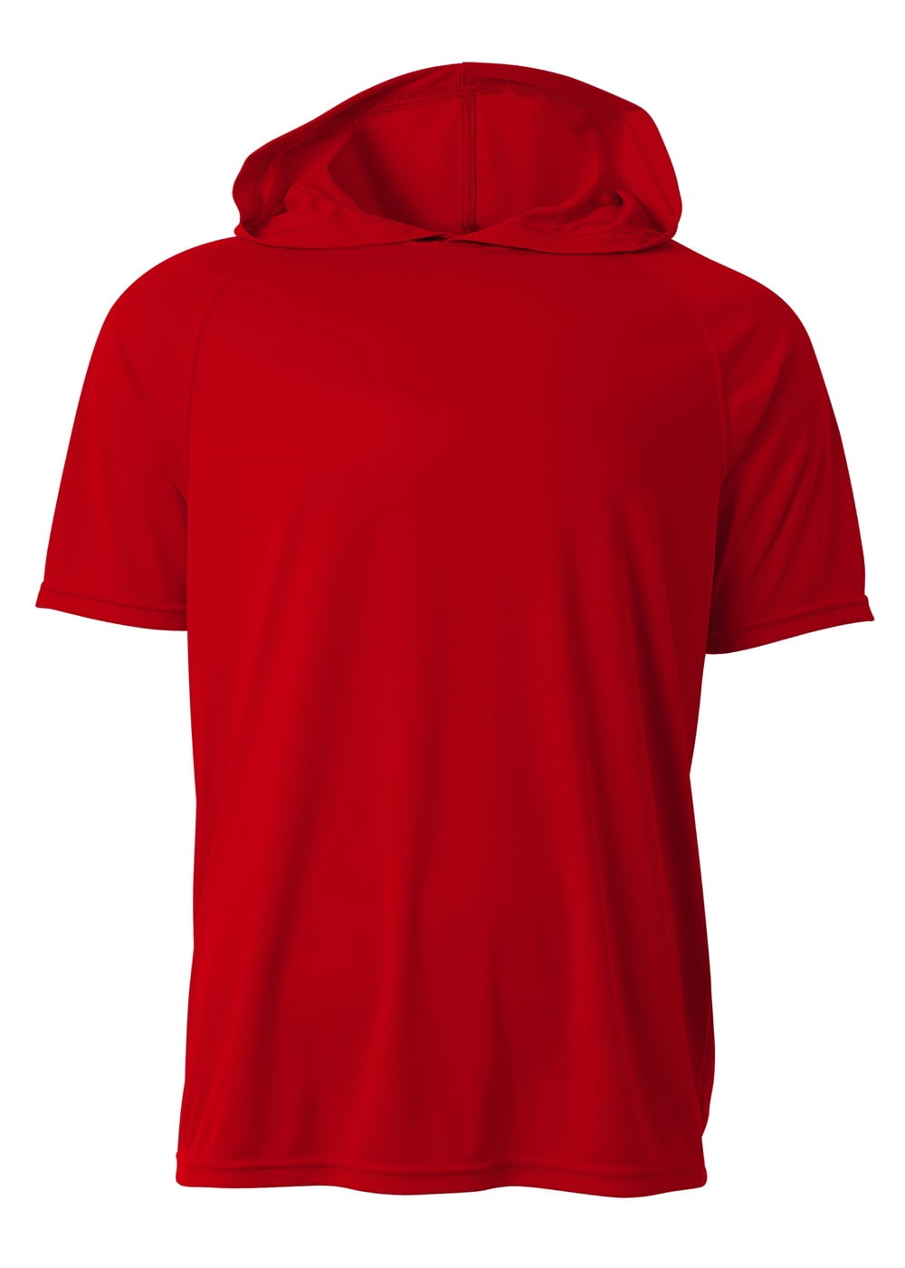 A4 3XL Men's Short Sleeve Cooling Performance Scarlet Red