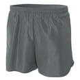 thumbnail image 1 of A4 4" Basic Running Short For Men in Graphite | N5344, 1 of 2