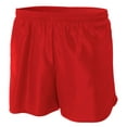 thumbnail image 1 of A4 4" Basic Running Short For Men in Scarlet | N5344, 1 of 2